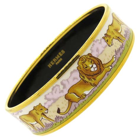 hermes lion bracelet|hermes leather bracelets.